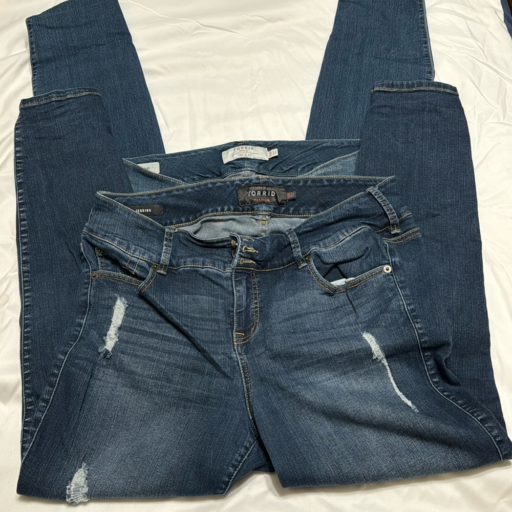 2 Pairs - Torrid Jeggings - size 16